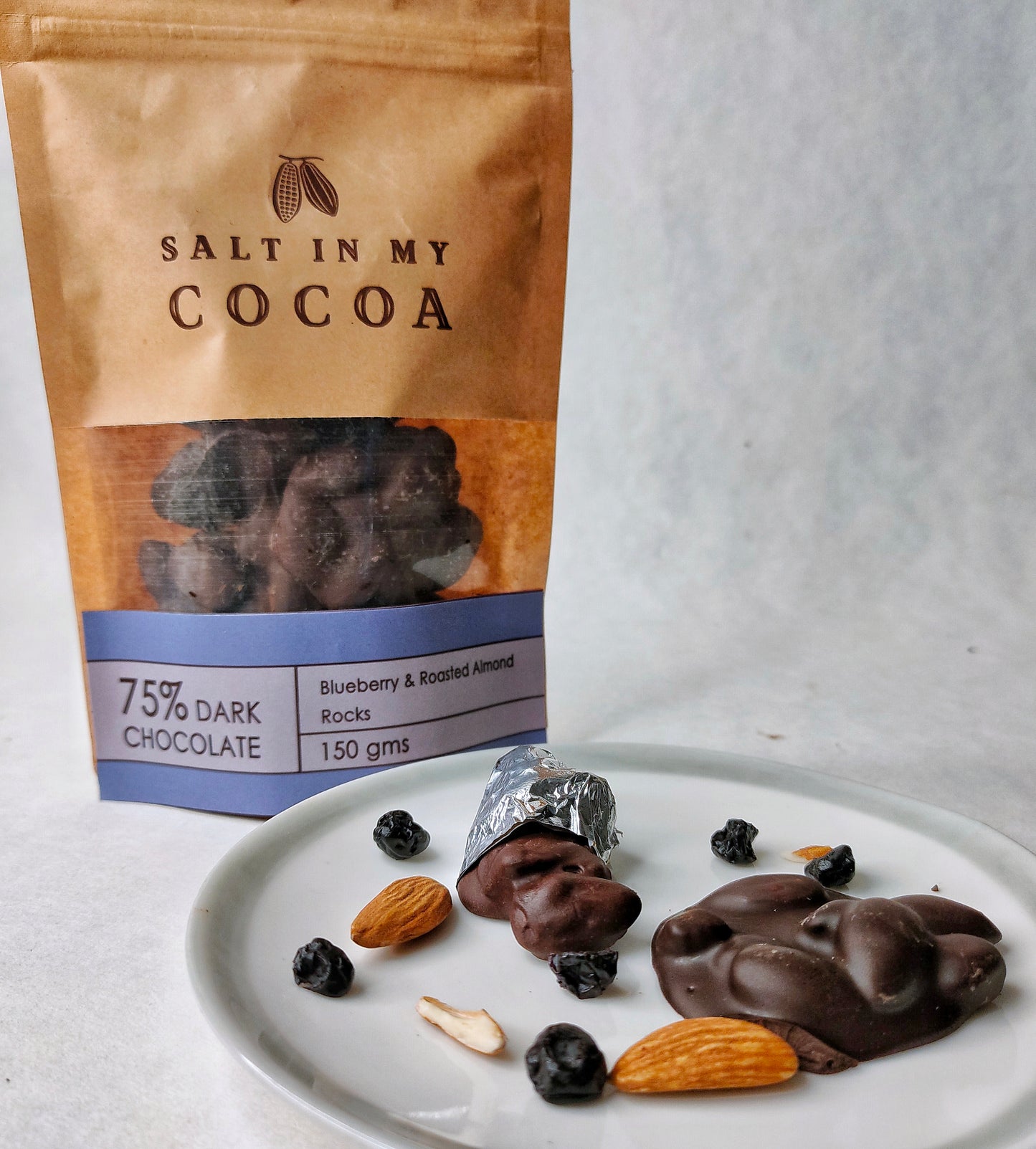 75% Blueberry & Roasted Almond Rocks