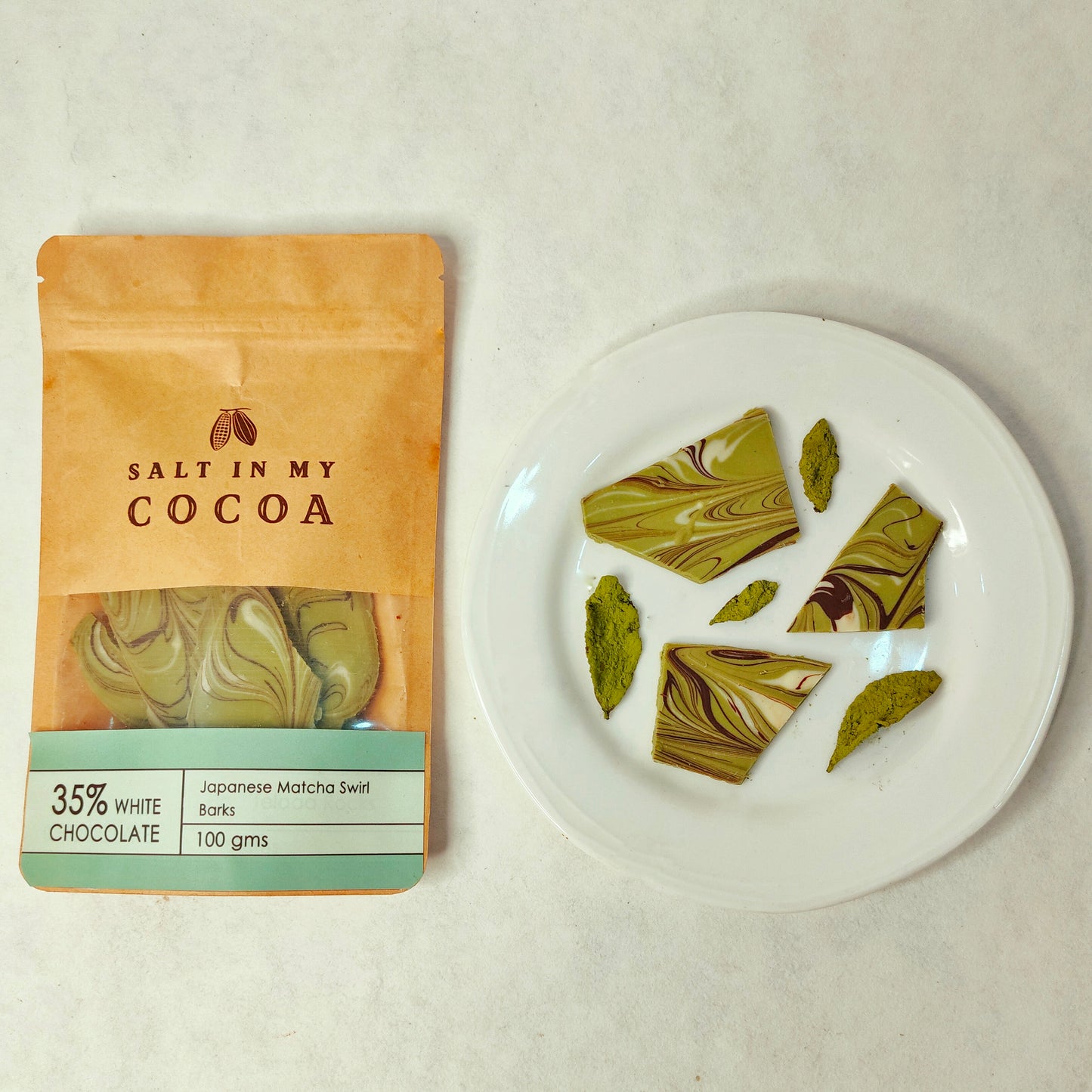 Japanese Matcha Swirl Barks