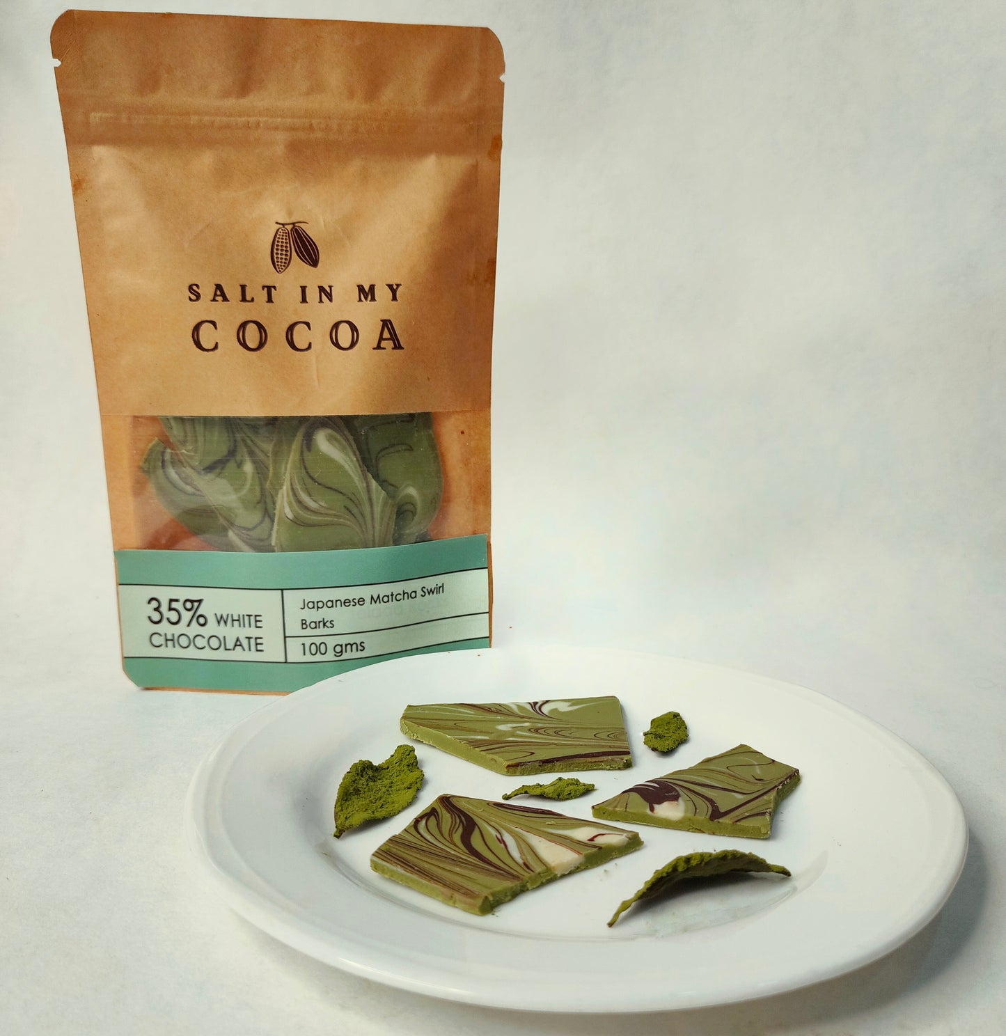 Japanese Matcha Swirl Barks