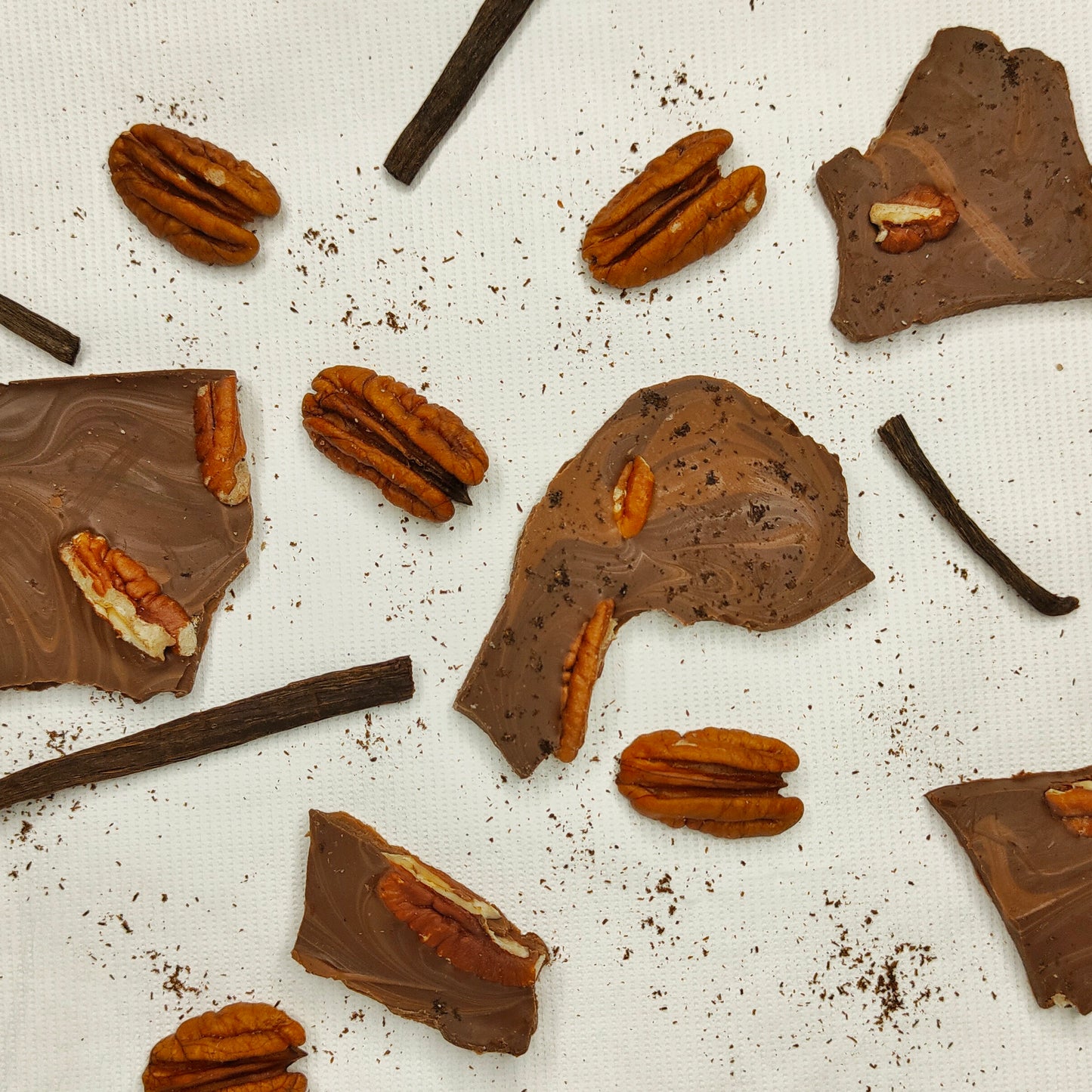 Madagascar Vanilla & Pecan Nut Barks