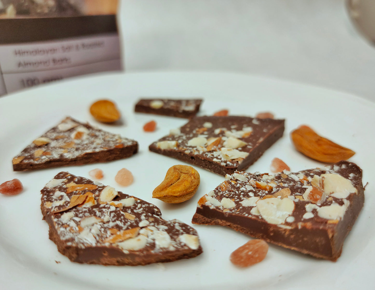 Himalayan Salt & Roasted Almond Barks