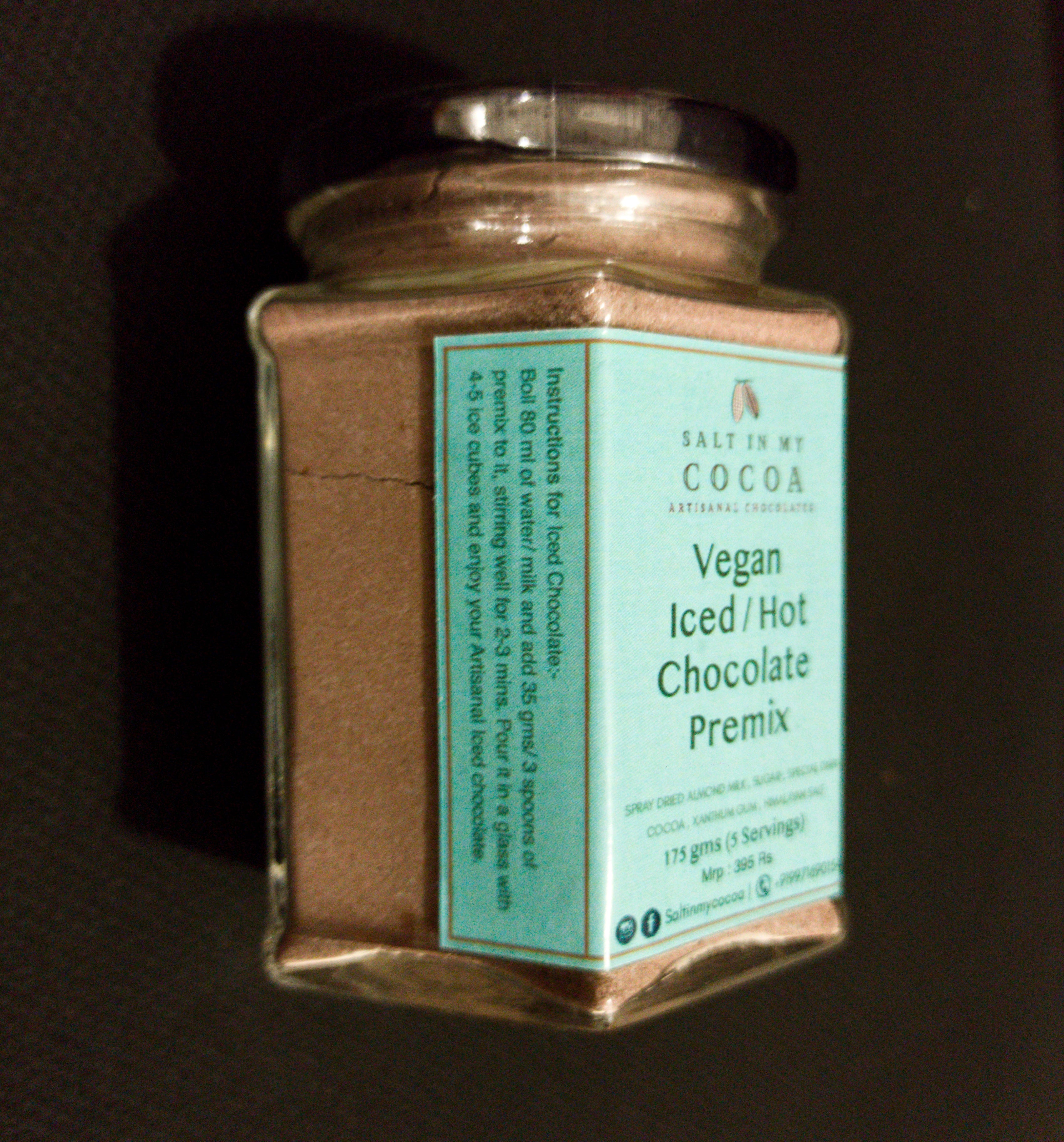 Vegan Hot Chocolate Premix Jar
