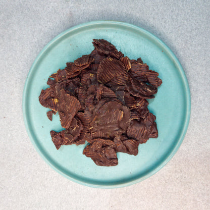 50% Dark Chocolate coated Potato Chips